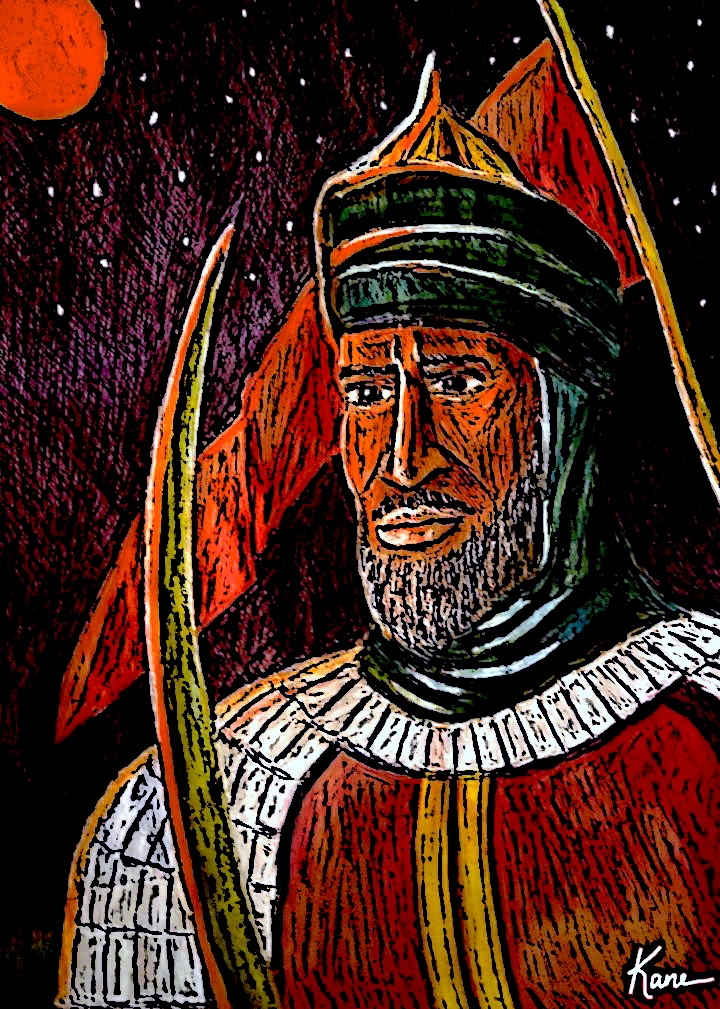 Muslim soldier c. early 13th century.