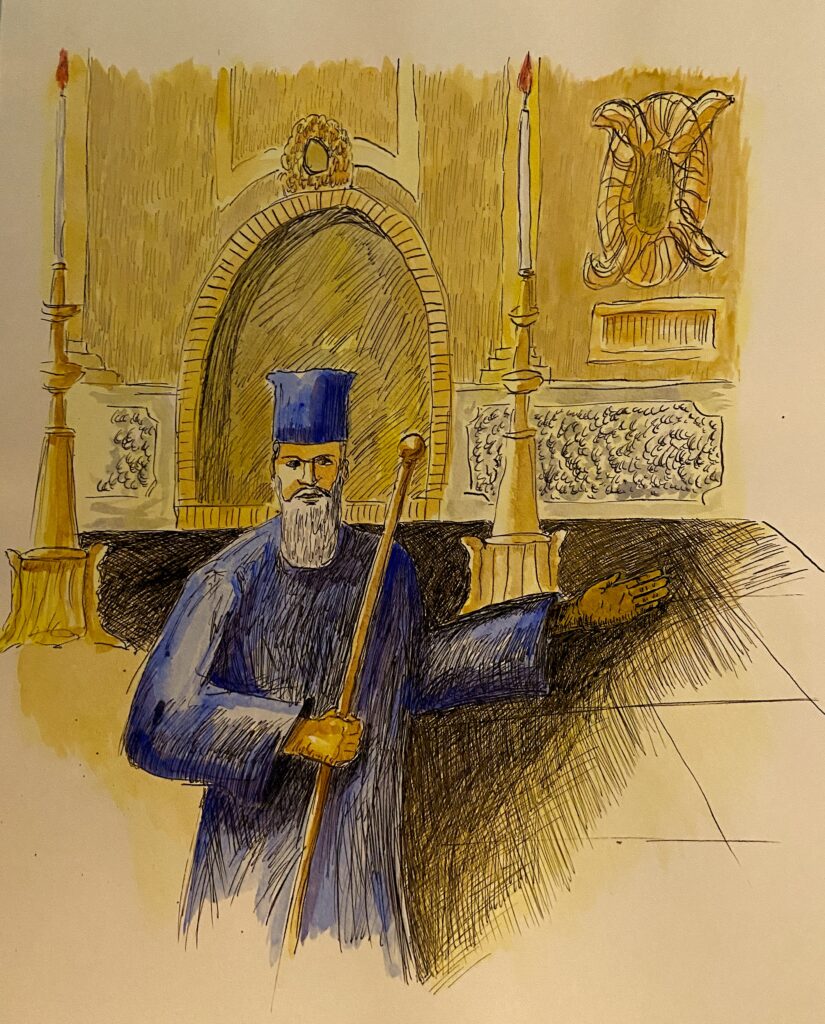 Religious leader of the city.